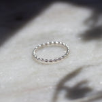 9ct White Gold Twisted Ring-Wedding Ring-Wild Fawn Jewellery