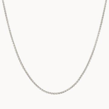 Silver Spiga Layering Necklace