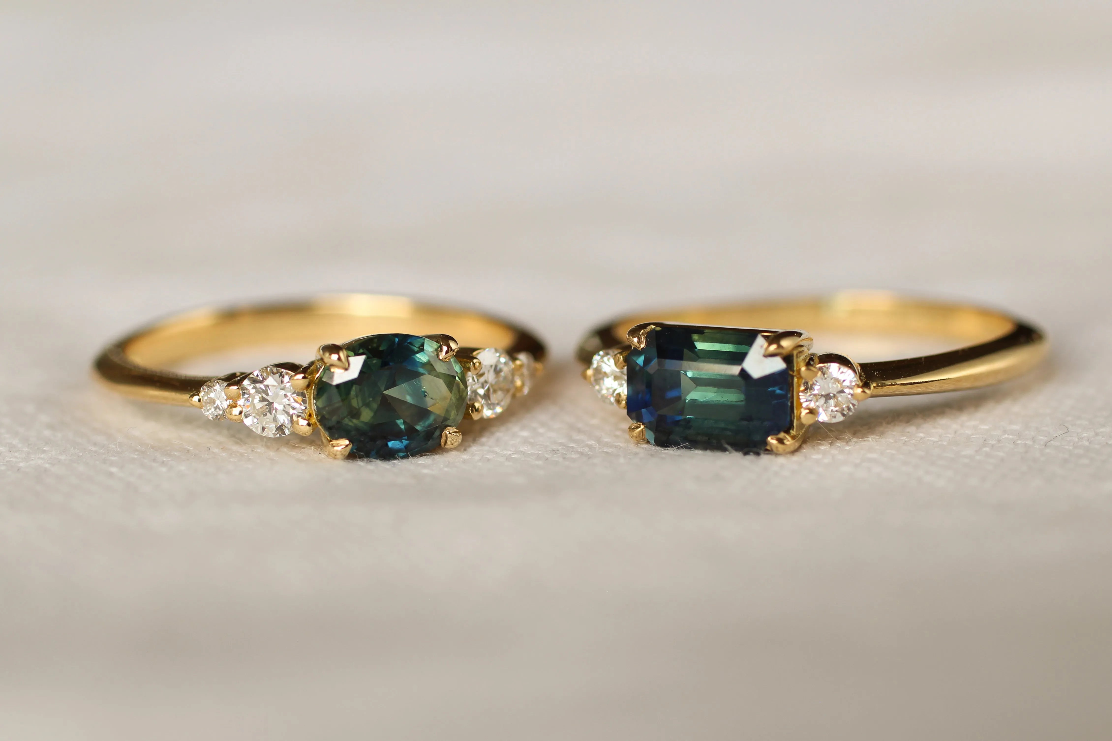 What is an east-west engagement ring? A complete guide-Wild Fawn Jewellery