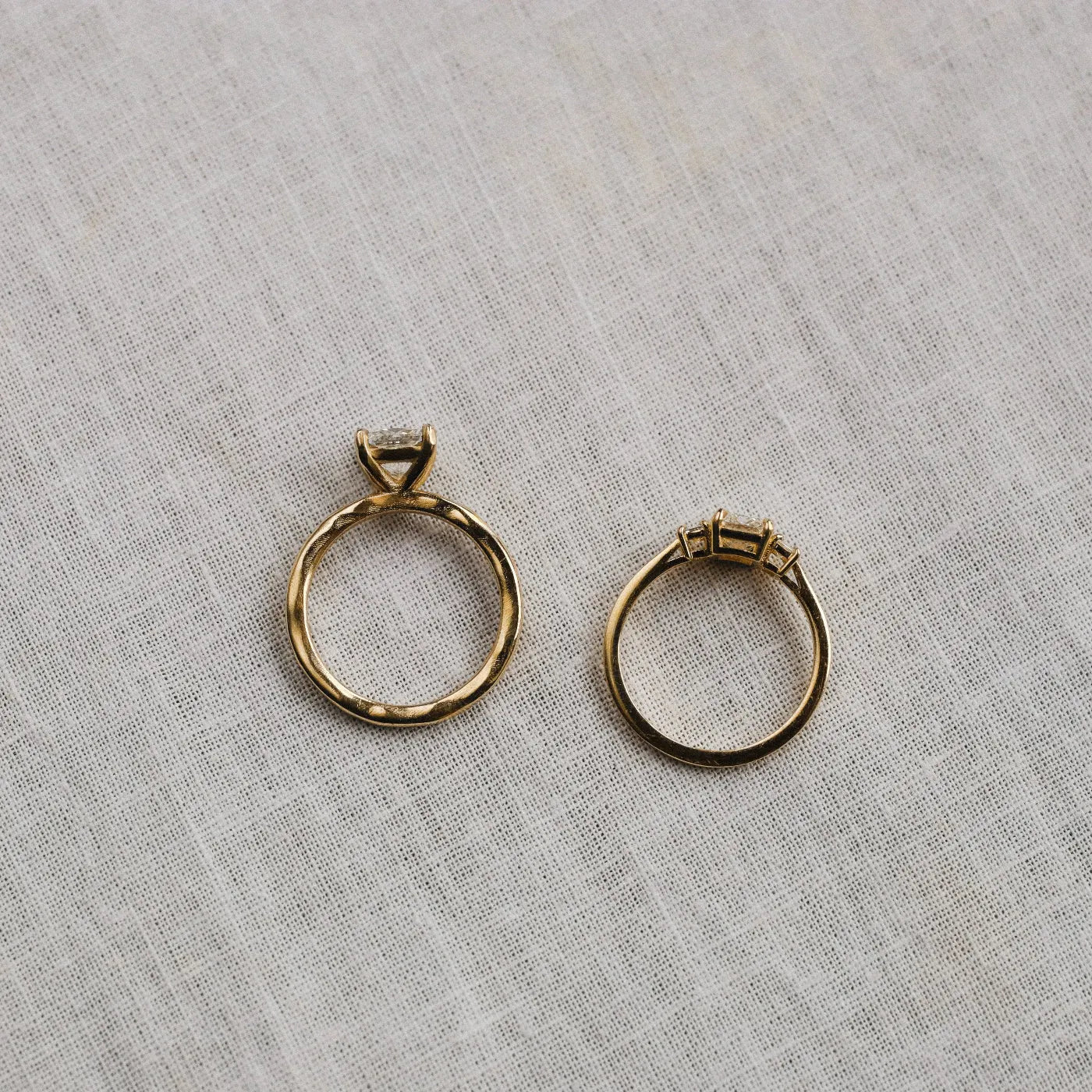 High-set vs low-set engagement rings - a helpful guide-Wild Fawn Jewellery