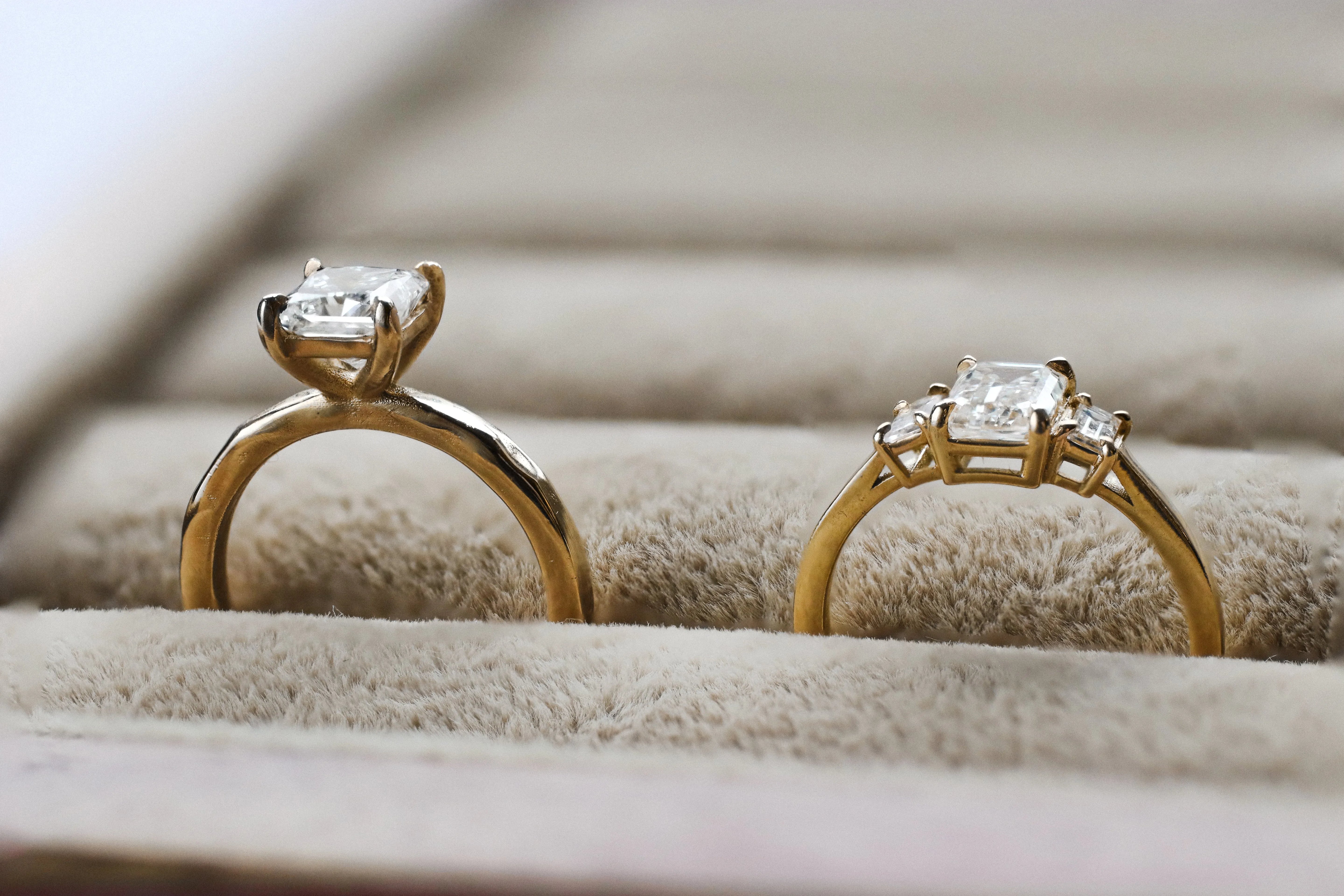 High-set vs low-set engagement rings - a helpful guide-Wild Fawn Jewellery