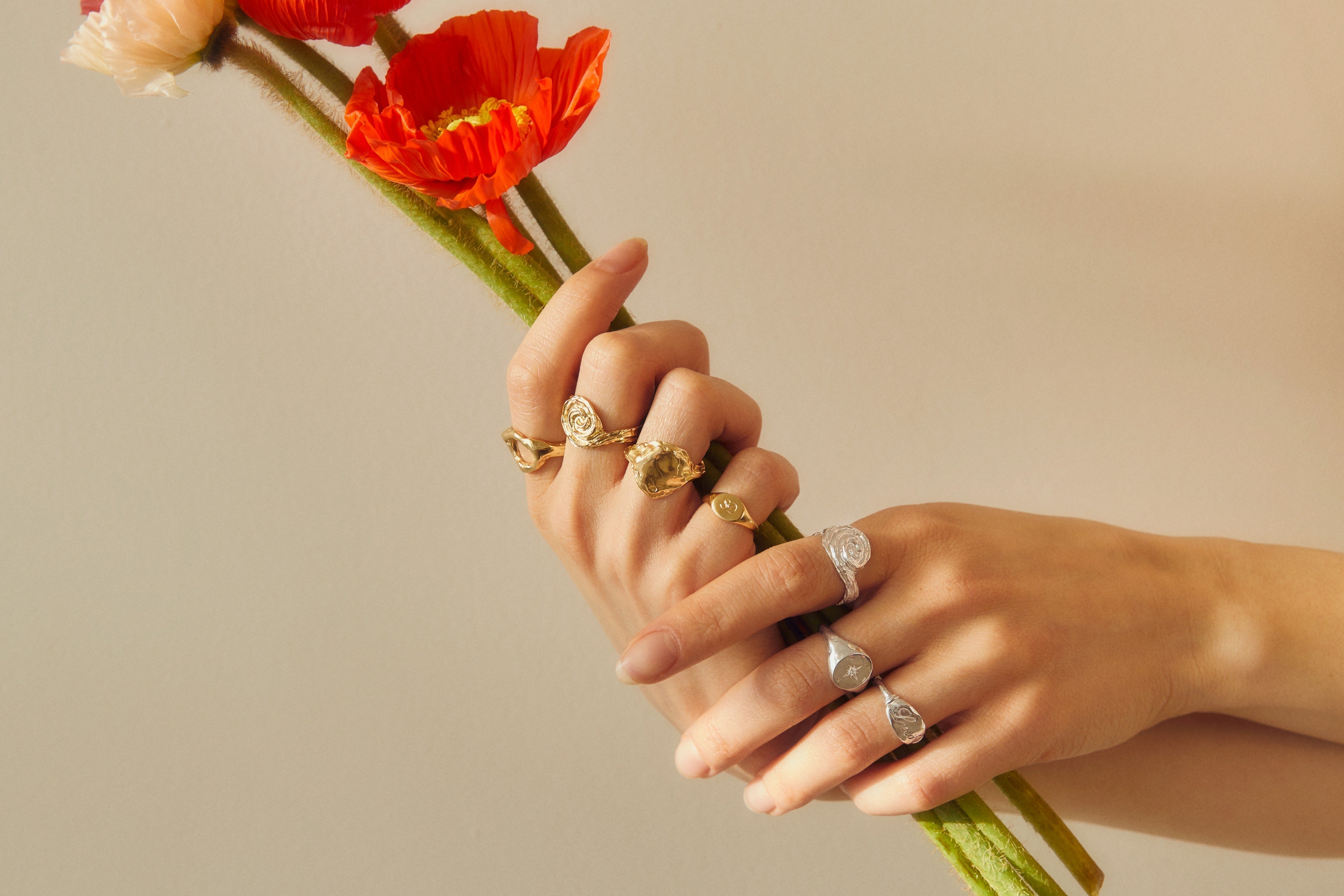 Introducing our new statement and signet rings