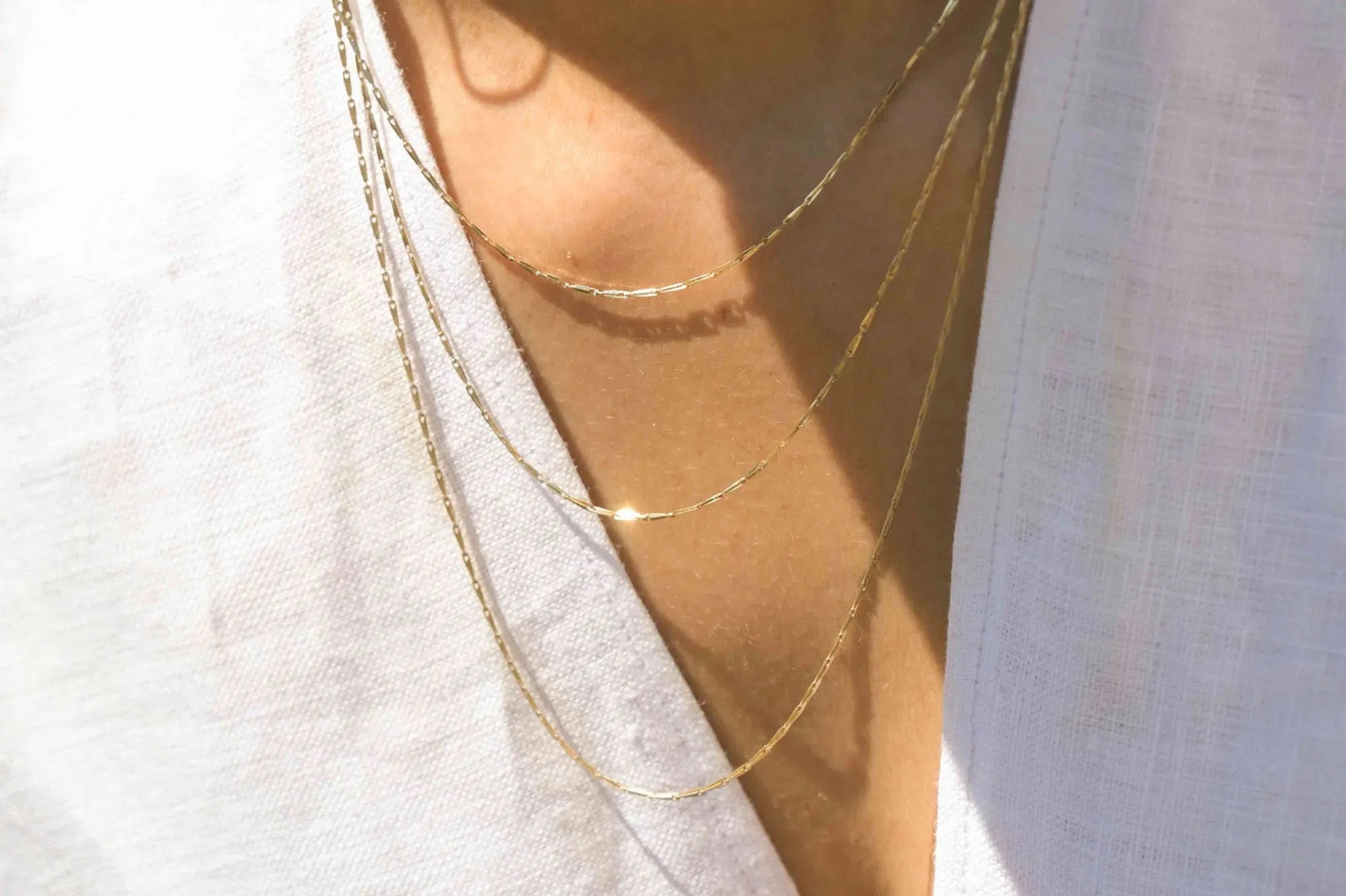 layered chain necklaces