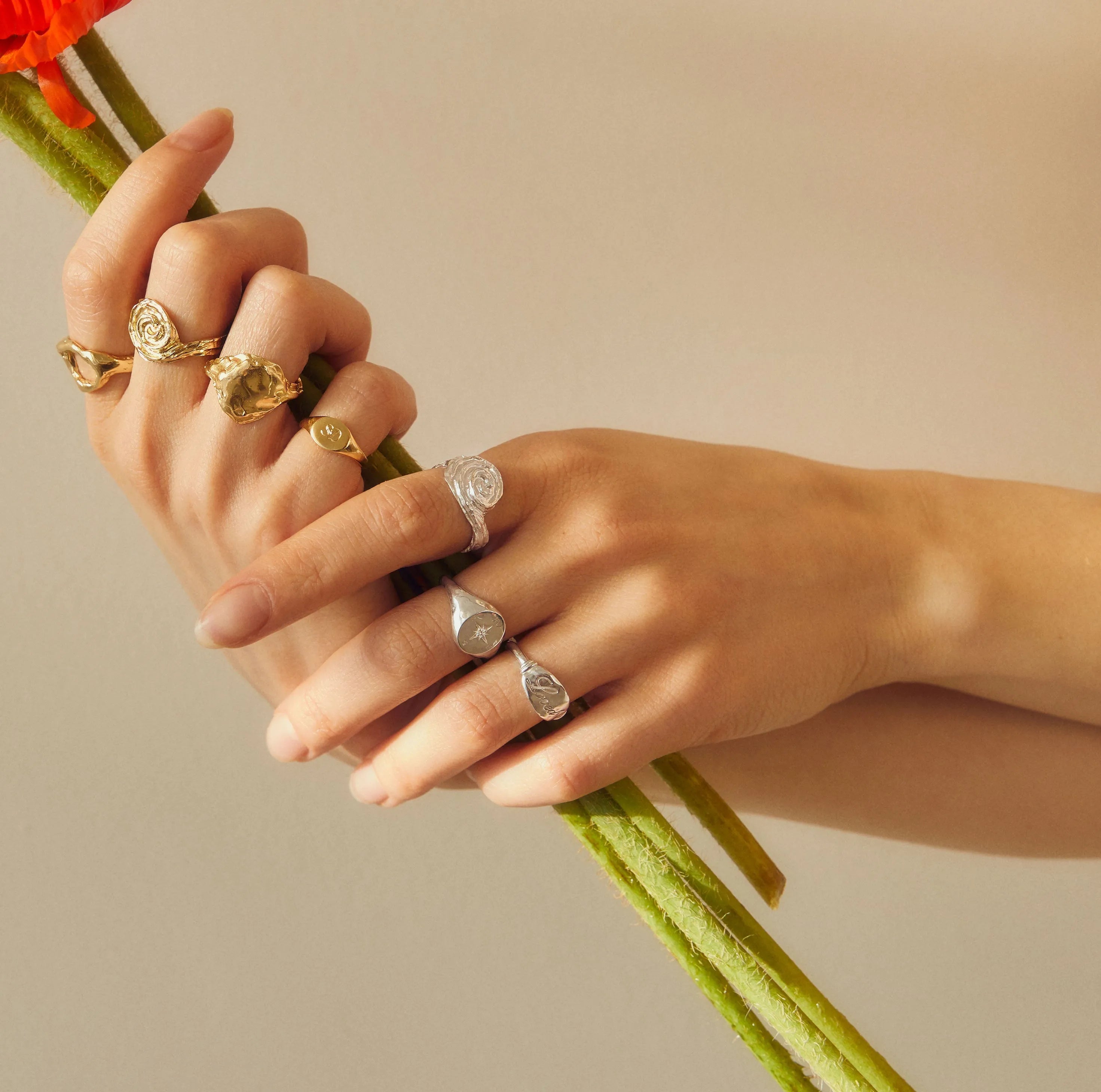 Word Rings-Wild Fawn Jewellery