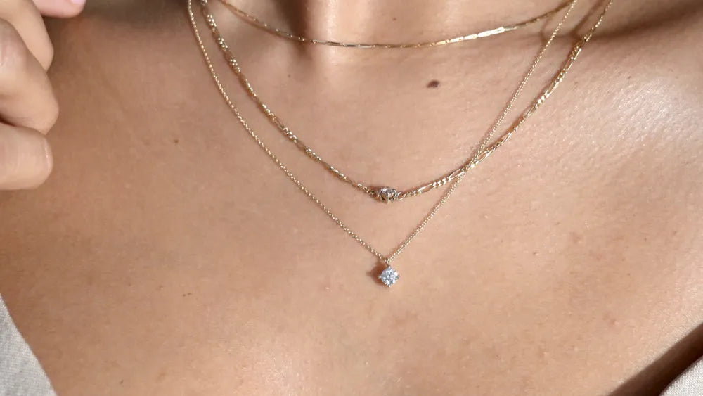 stackable and layering necklaces