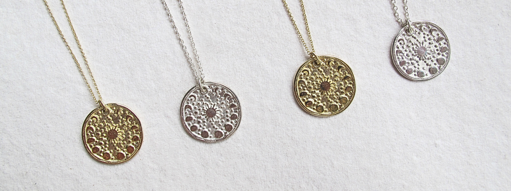 moonphase necklaces