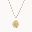 9ct Gold Spiral Pendant Necklace-Necklaces-Wild Fawn Jewellery