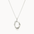 Silver Molten Oval Necklace-Necklaces-Wild Fawn Jewellery