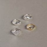 9ct Gold Ancient Signet Pinkie Ring