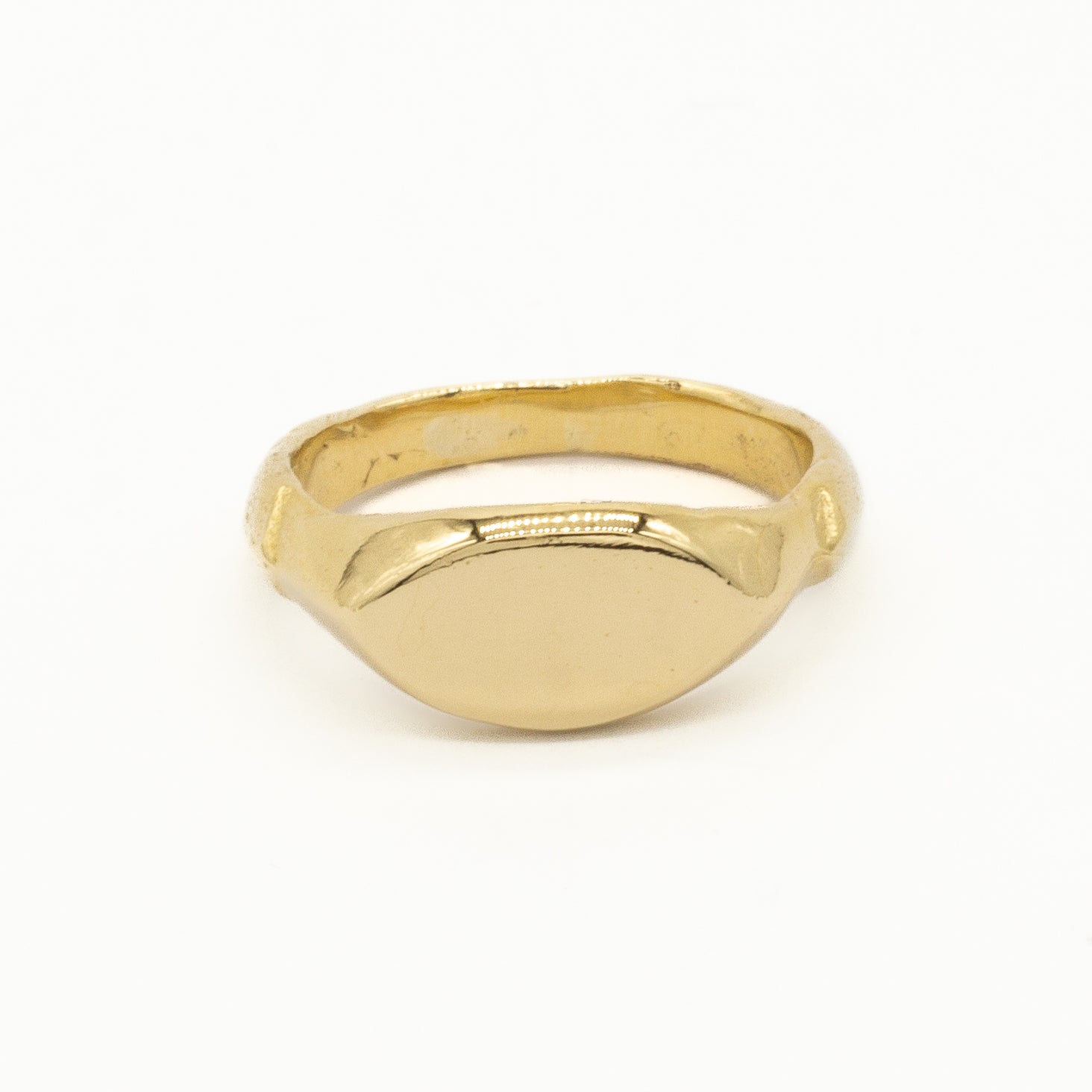 9ct Gold Ancient Signet Pinkie Ring