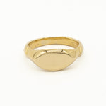 9ct Gold Ancient Signet Pinkie Ring