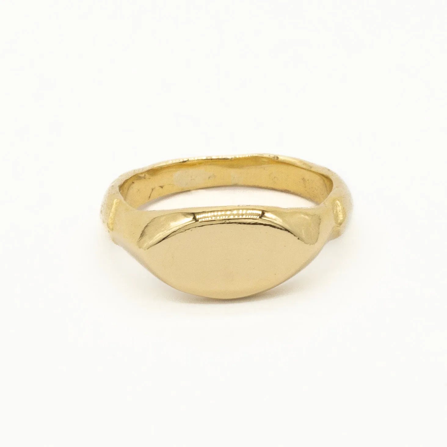 9ct Gold Ancient Signet Pinkie Ring