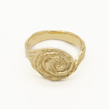 9ct Gold Bloom Swirl Ring