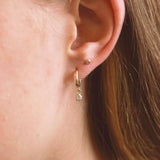 9ct Gold Dainty Diamond Earring Set