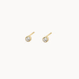 9ct Gold Dainty Diamond Earring Set
