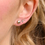 9ct Gold Delicate Mix and Match Earring Set