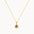 9ct Gold Dot Necklace With Initial