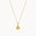9ct Gold Dot Necklace