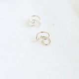 9ct Gold Faux Helix Cuff