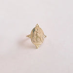 9ct Gold Goddess Themis Ring
