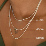 9ct Gold Hayseed Layering Necklace