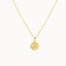 9ct Gold Mini Moonlight Pendant Necklace