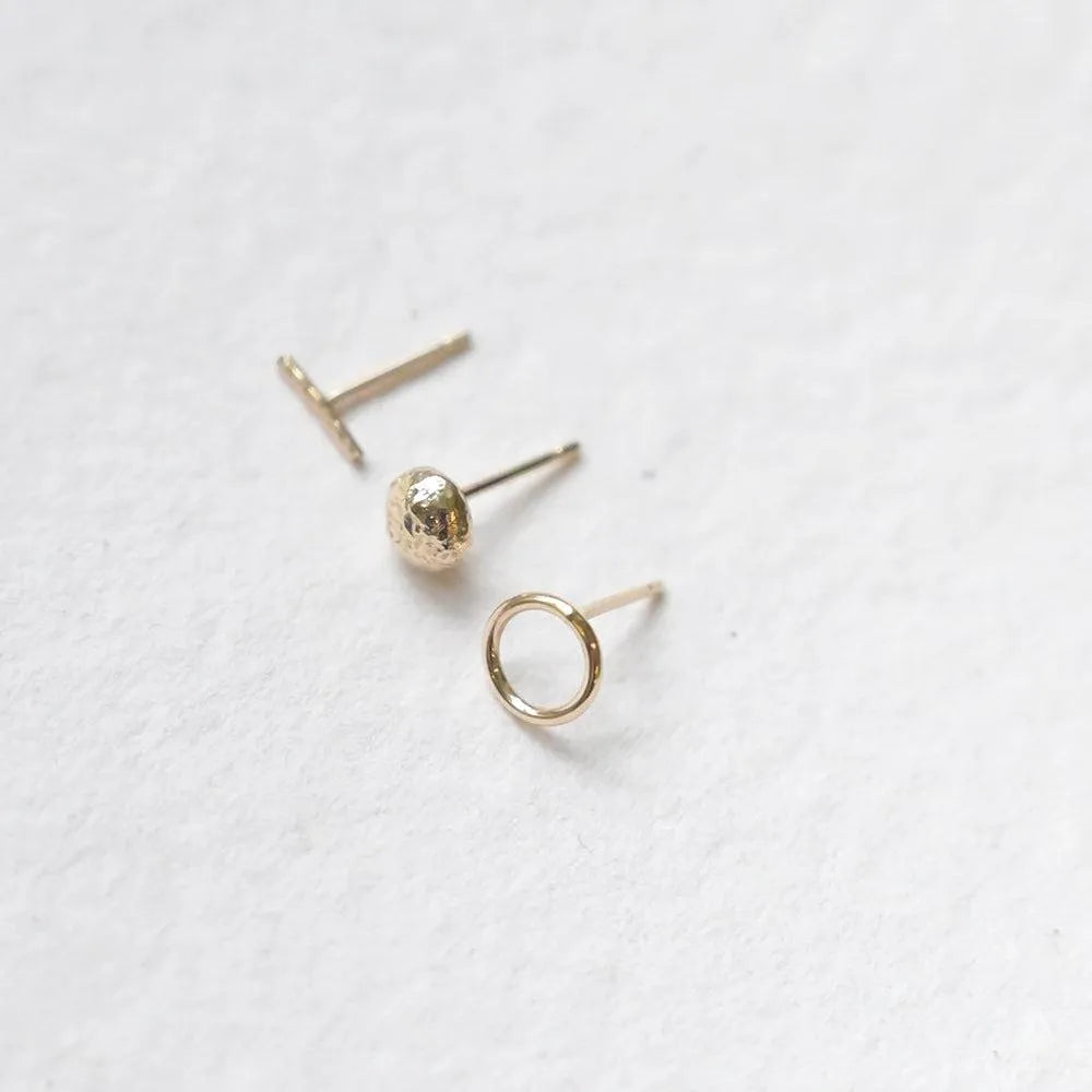 9ct Gold Mix and Match Stud Set [2]