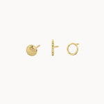 9ct Gold Mix and Match Stud Set [2]