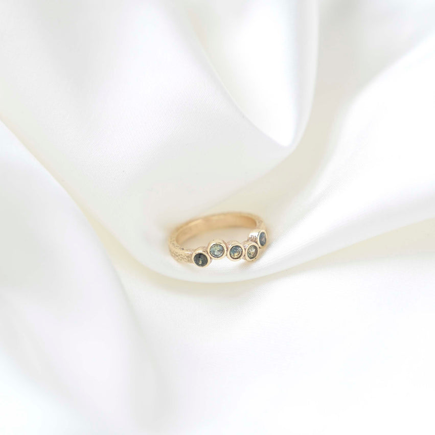Ombre online engagement ring