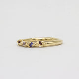 9ct Gold Organic Gemstone Ring