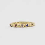 9ct Gold Organic Gemstone Ring