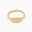 9ct Gold Personalised Initial Signet Ring