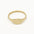 9ct Gold Personalised Initial Signet Ring
