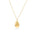 9ct Gold Personalised Libra Necklace