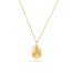9ct Gold Personalised Libra Necklace