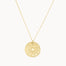 9ct Gold Personalised Moonphase Necklace