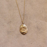 9ct Gold Personalised Pisces Necklace