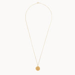 9ct Gold Personalised Wanderlust Compass Pendant Necklace