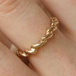 9ct Gold Revolution Open Stacking Ring
