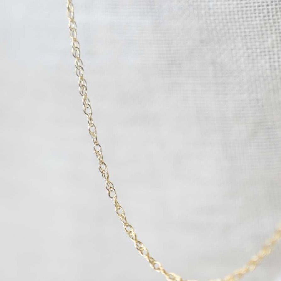 9ct Gold Rope Chain Layering Necklace