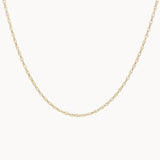 9ct Gold Rope Chain Layering Necklace