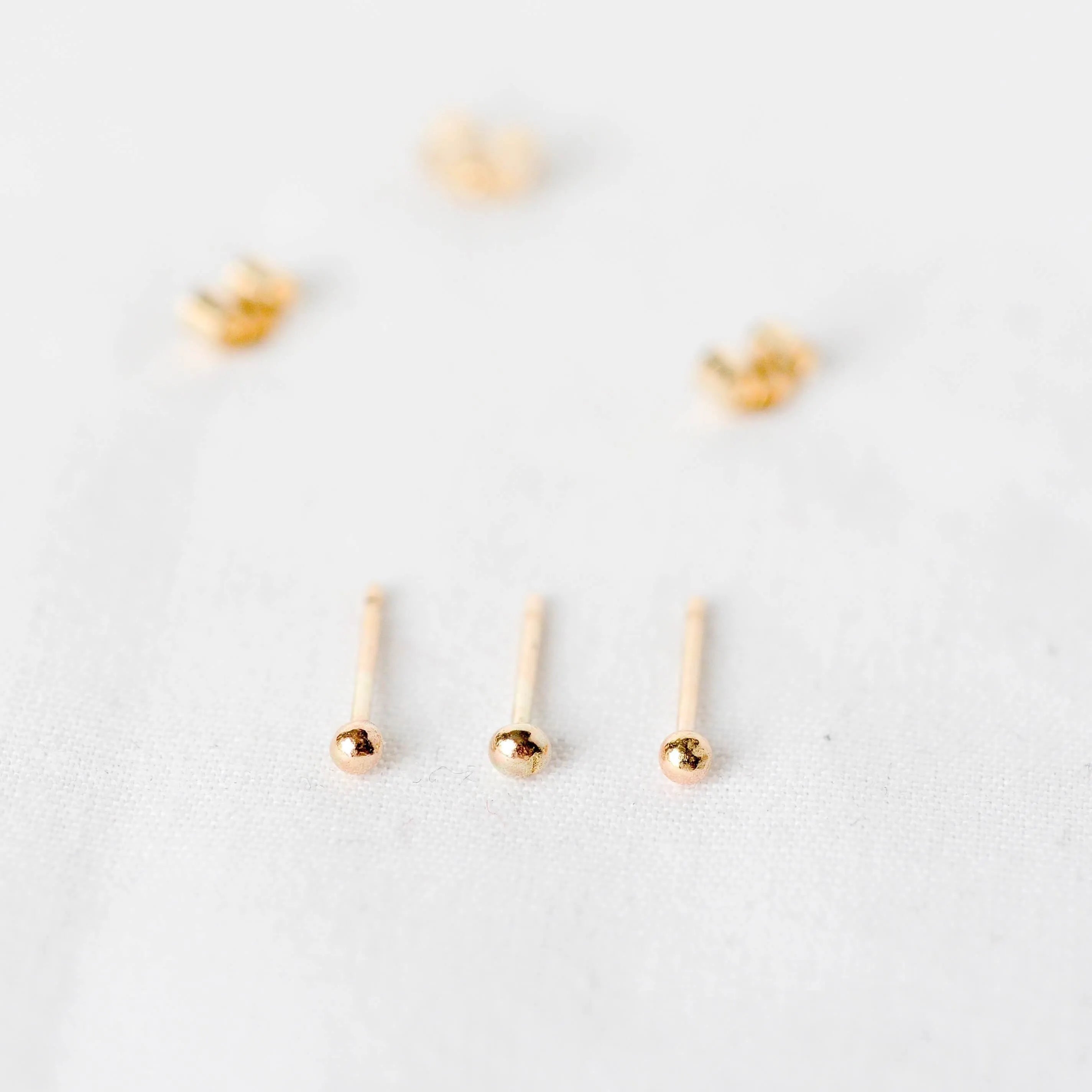 9ct Gold Tiny Studs