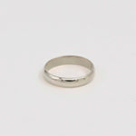 9ct White Gold 4mm Wedding Ring