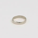 9ct White Gold 4mm Wedding Ring