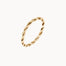 9ct Yellow Gold Entwined Twisted Wedding Ring