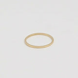 9ct Yellow Gold Very Delicate Flat Wedding Ring