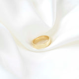 9ct Yellow Gold Wide Flat Wedding Ring