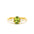 5 Stone Light Green Sapphire Engagement Ring with Diamonds-Engagement Rings-Wild Fawn Jewellery