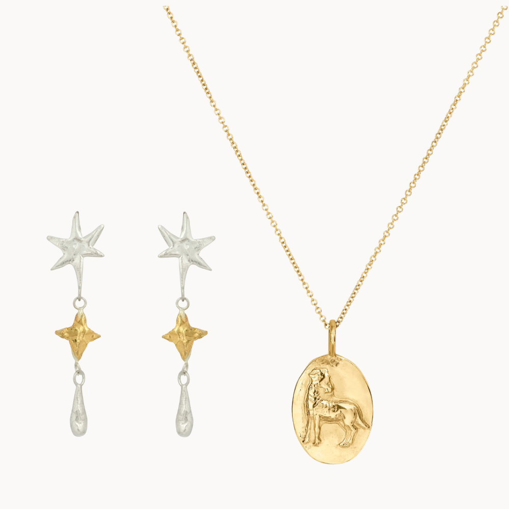 The Gold Stargazer Set - Aries-Wild Fawn Jewellery