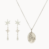 The Silver Stargazer Set - Aries-Wild Fawn Jewellery